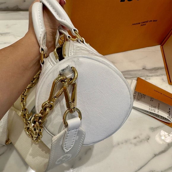 Louis Vuitton Papillon BB in Snow - Picture 2 of 6